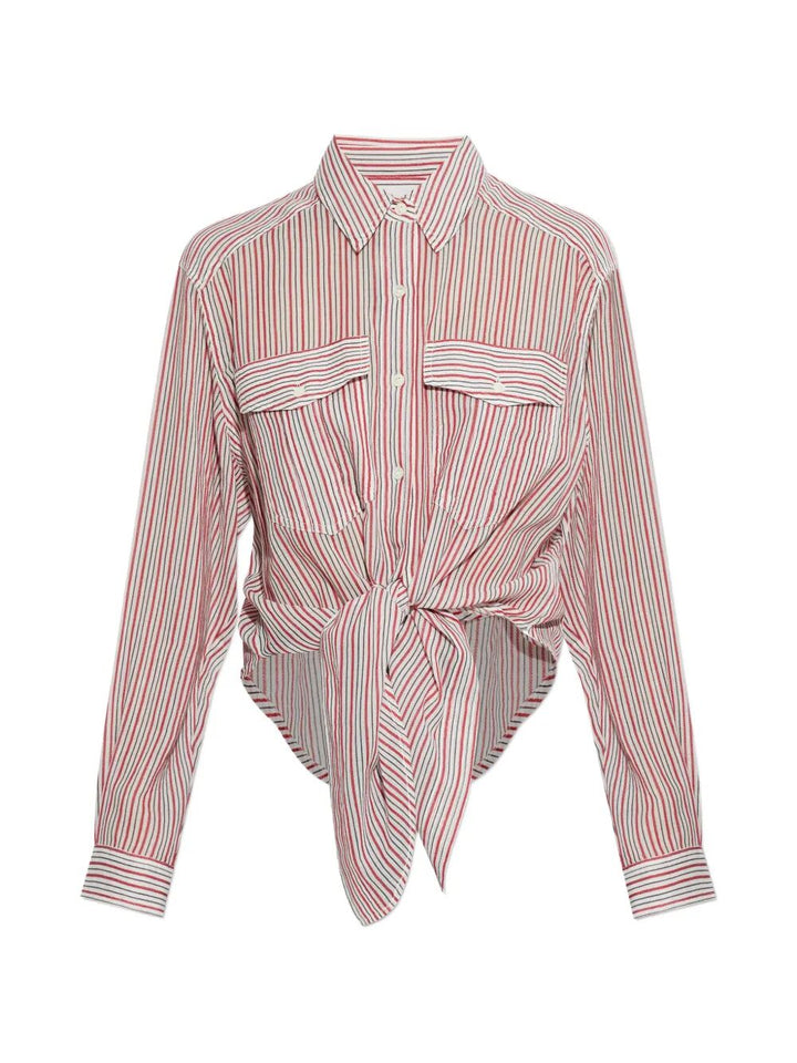 Marant ÉToile Striped - Red | 82294858f32e7aa5127b5db85f9342b4fb53f533