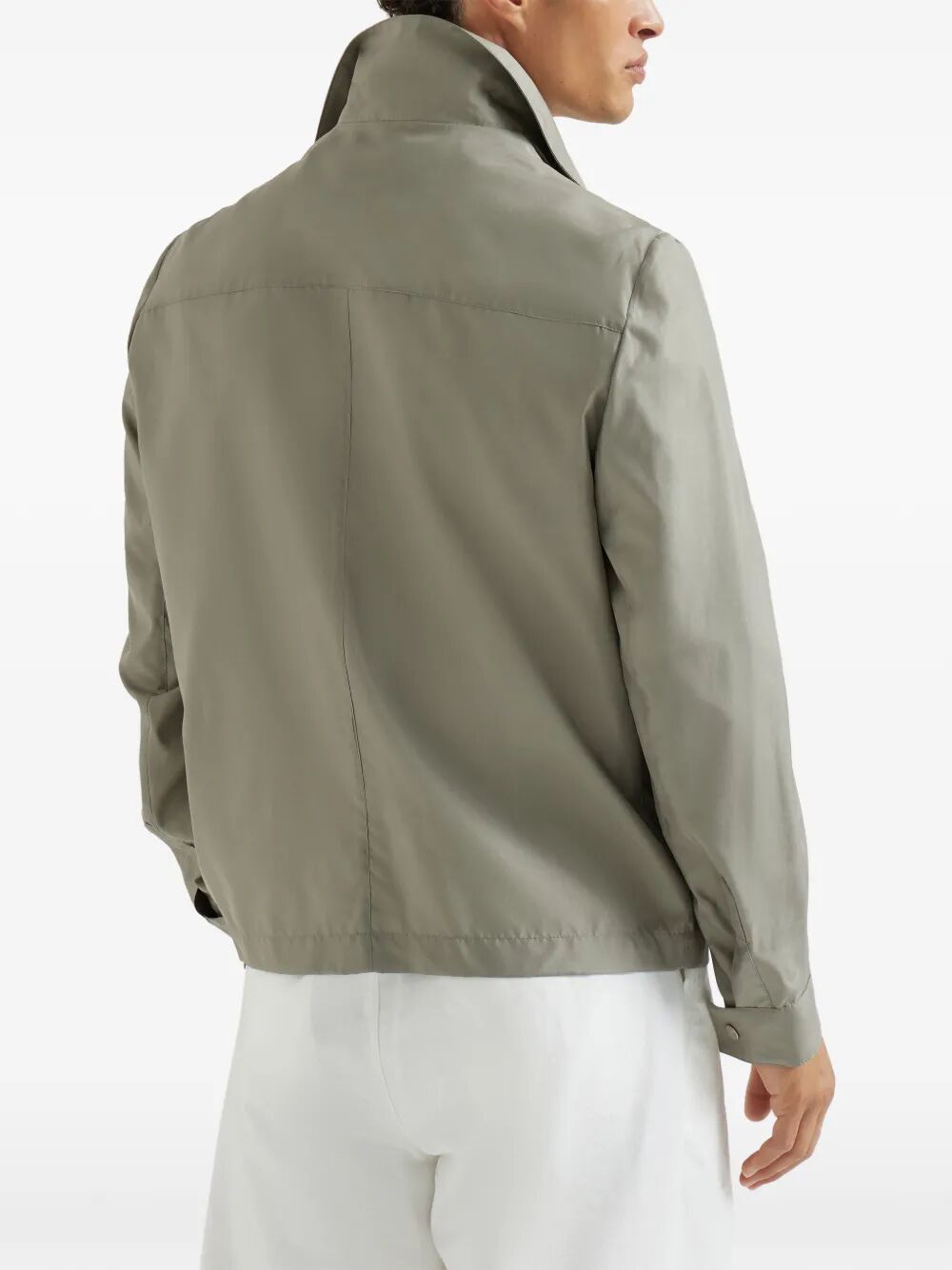 Brunello Cucinelli Shirt jackets - Green | 57a6915848febcd615168e70f5d5aa34c88620e7