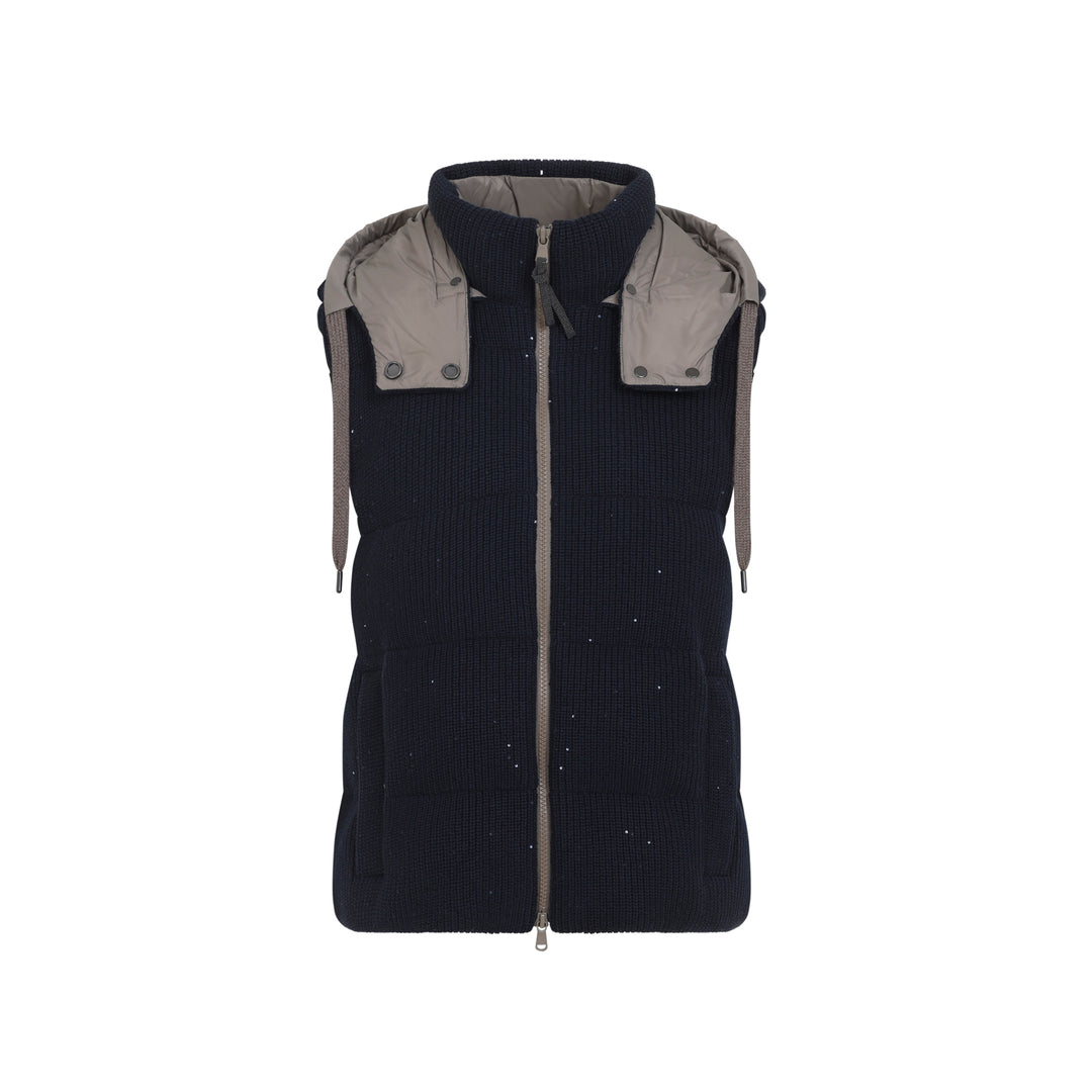 Brunello Cucinelli Gilet - Blue | a6953774747b926fb5573f400e16ba2b7cf938ed