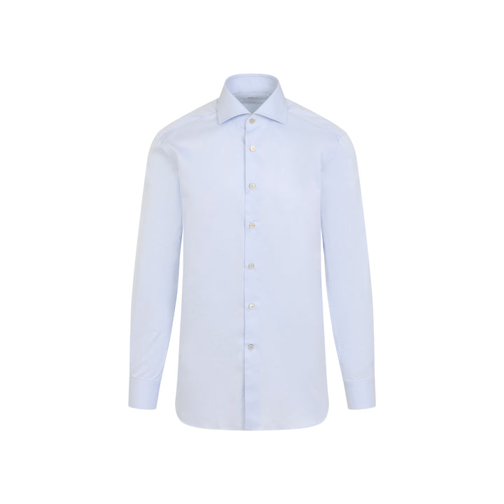 Kiton Shirts - Blue | 4ce2147d4820d184a691652cbbba6b21bb36b746