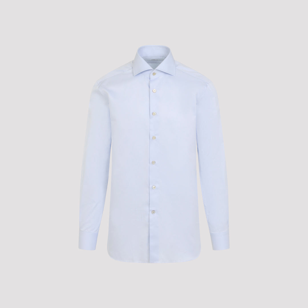 Kiton Shirts - Blue | e85105cea80d4654cf7329d0d66d314d07e7cb4b