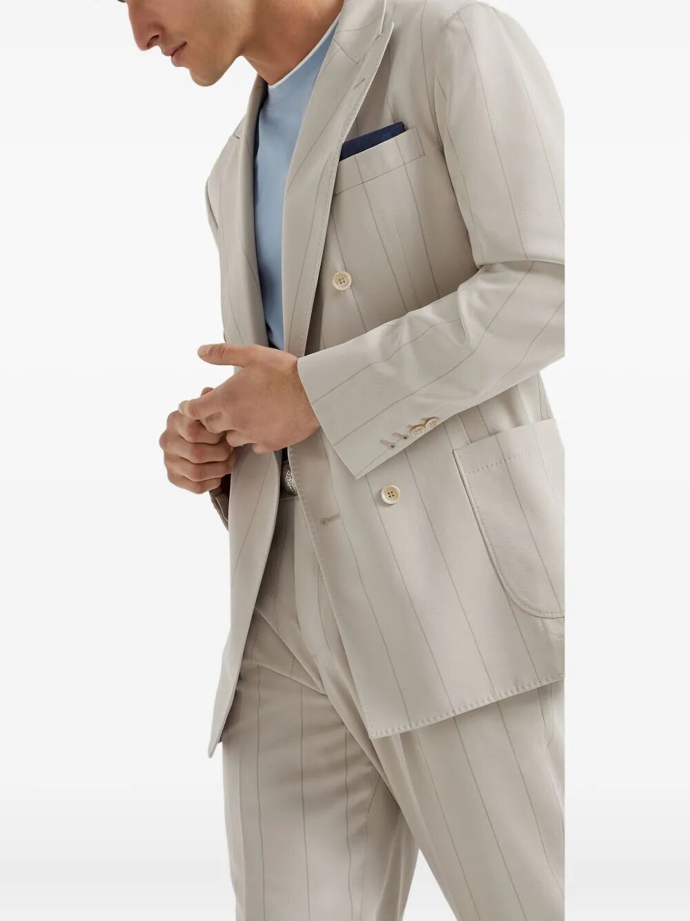 Brunello Cucinelli T-shirts - Blue | fac7b6ddf8da02c1a08d1752e5856786307a8d01