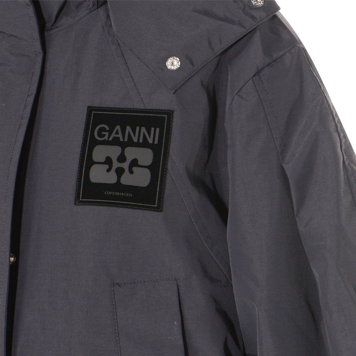 Ganni Coats - PHANTOM | ed8885691132ba83424cbdbc8074dc932a0720d4