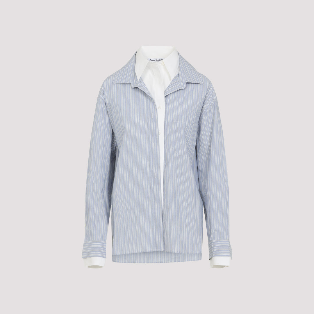 Acne Studios Blouse - Blue | 36919453efd90356bc81ad5462c782d45b570609