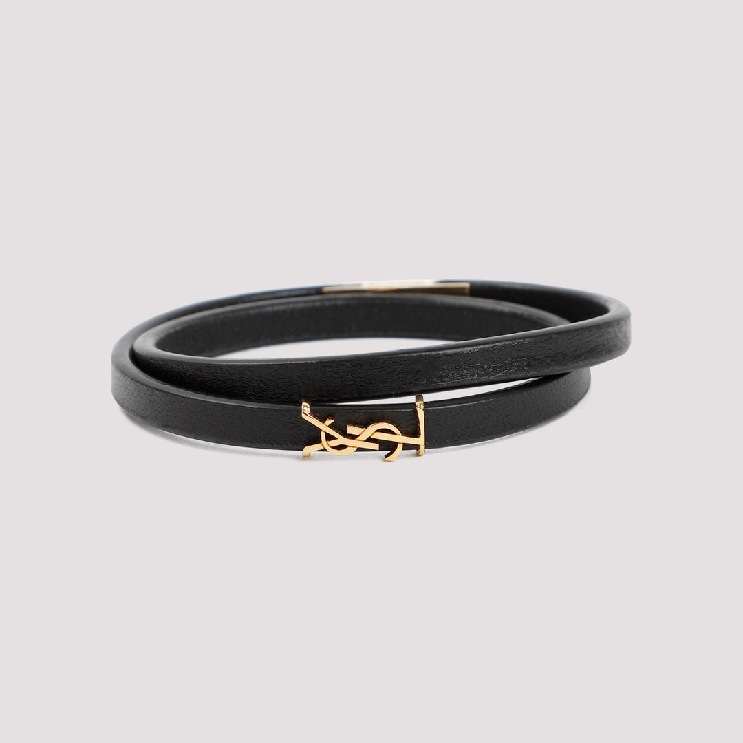 Saint Laurent Bracelets - Black | 88889ed11dd7b497b58ef91430faa5f15b5f1c19