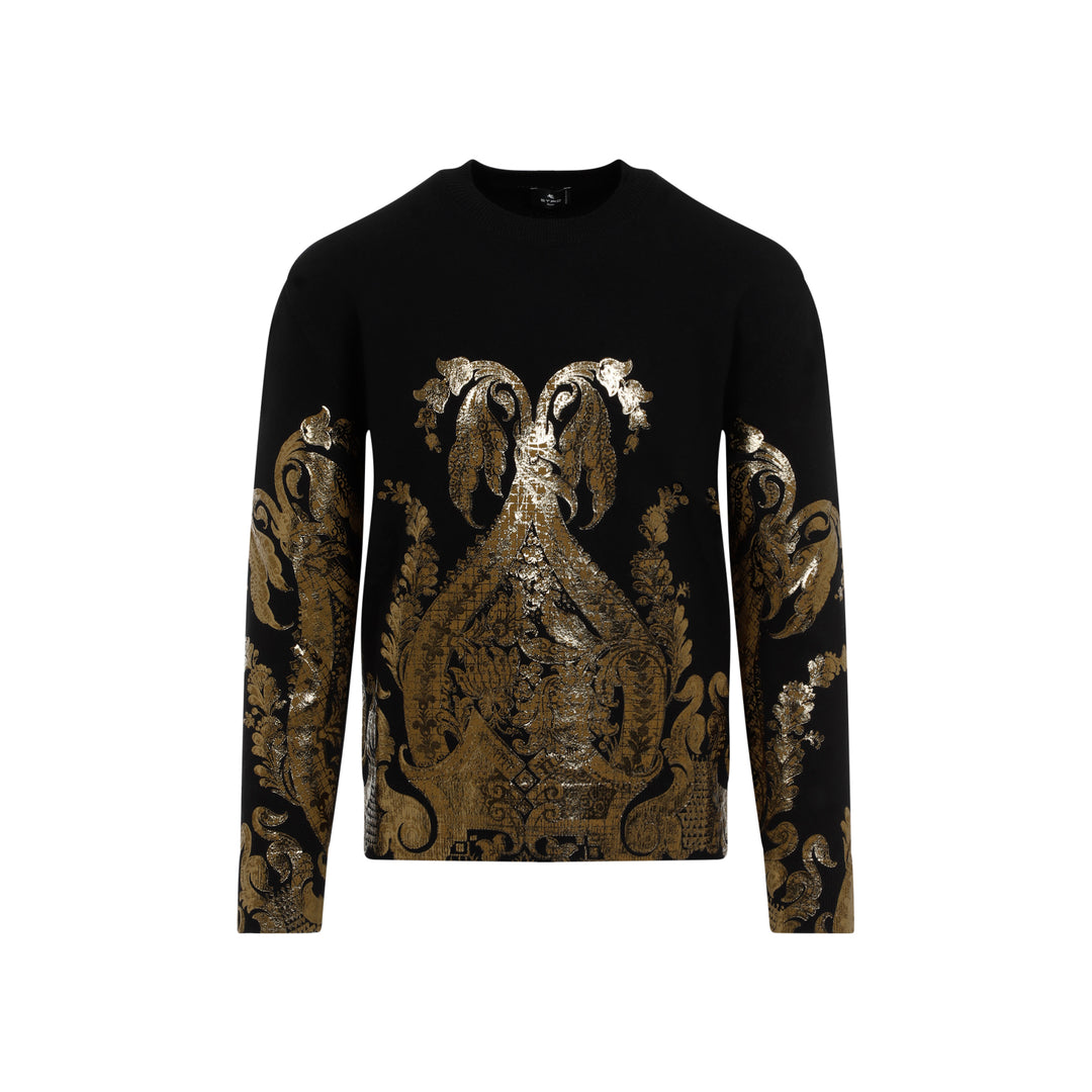 Etro Sweater - Black | b6ab5fd74f09c0c5e8c1e3581f79ff7f7493ed97