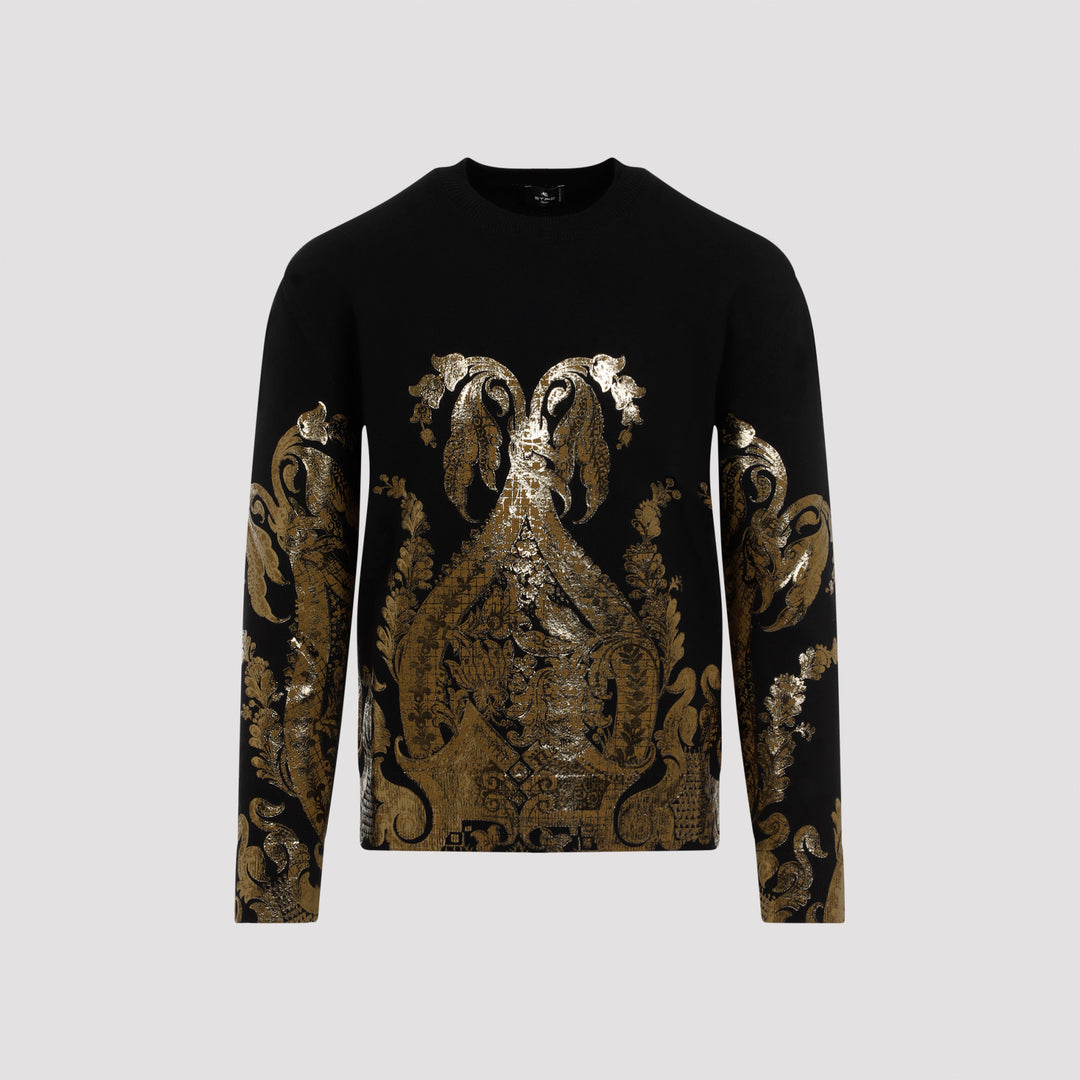 Etro Sweater - Black | f1c87269845ba7239f3c3400f37b2f339722fd39