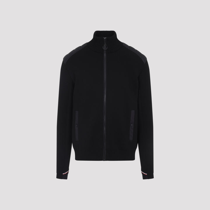 Moncler Grenoble Cardigan - Black | 66bc8544b356de58b06eeb75633a85381f59420b