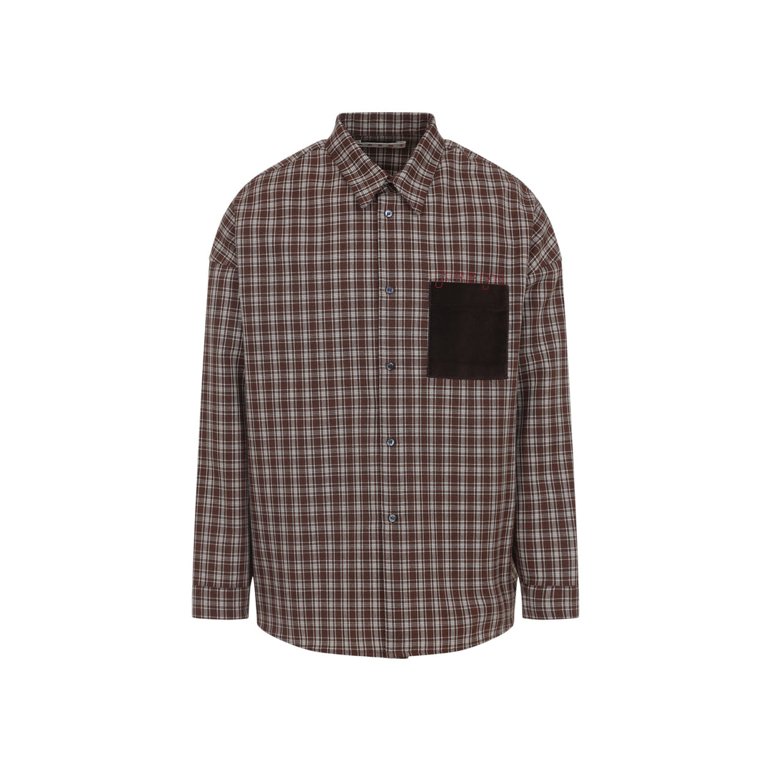 Marni Shirts - Brown | 78642afb7c0add97a40551424d26ea0e3d29759a