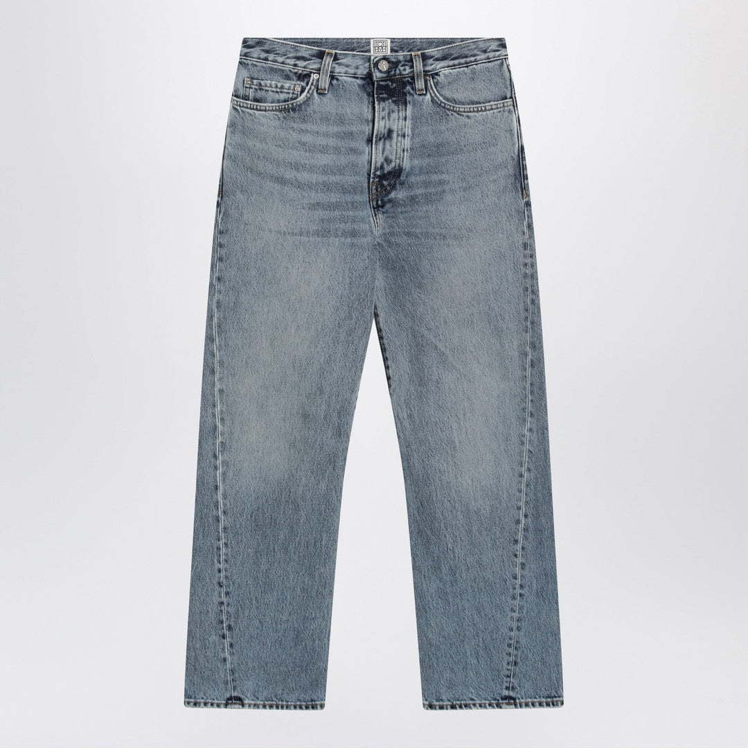Toteme Pants - Blue | 9166d96d833d6bb0e0964280317cf4c54145930c