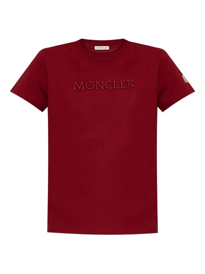 Moncler T-shirts - Red | c4ad804cafed5dac98759f5cde3ea709346a0025