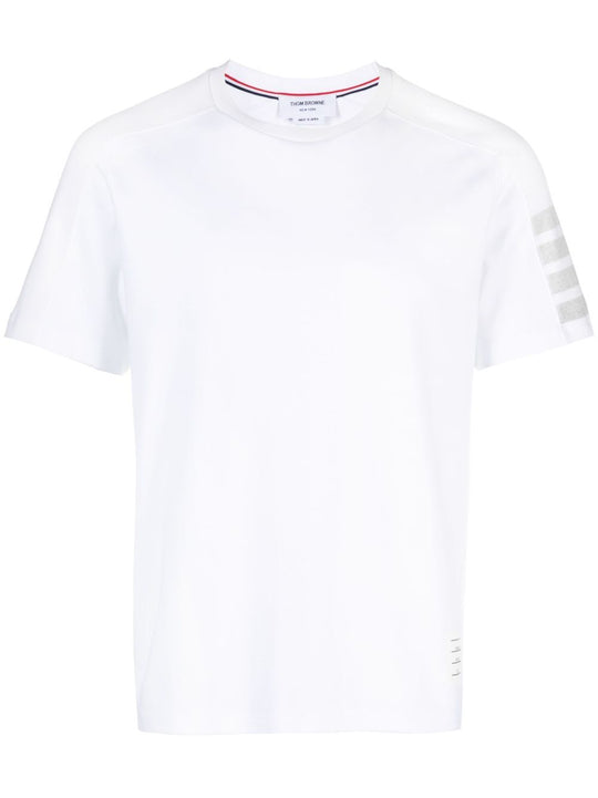 Cotton 4-Bar Short Sleeve Tee