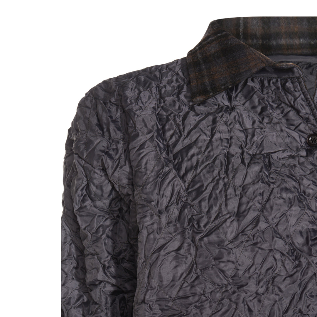 Maison Margiela Jackets - ANTHRACITE/BROWN CHECK | e066a5e98d94cd398c3385192e52c9e92eb31756