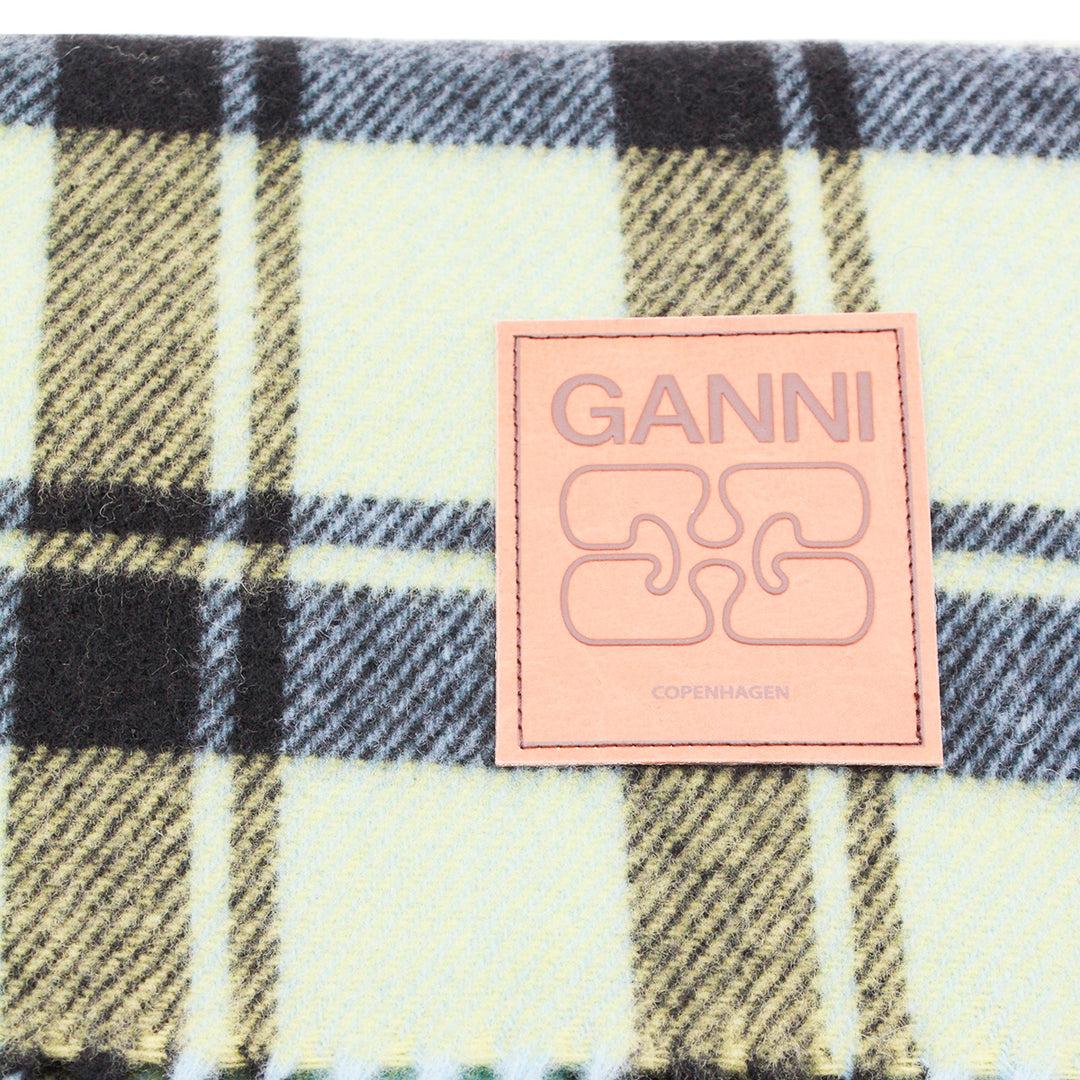 Ganni Scarfs - YELLOW PEAR | c4efaa7268b06d57ed0e55e589a5e0669be61402
