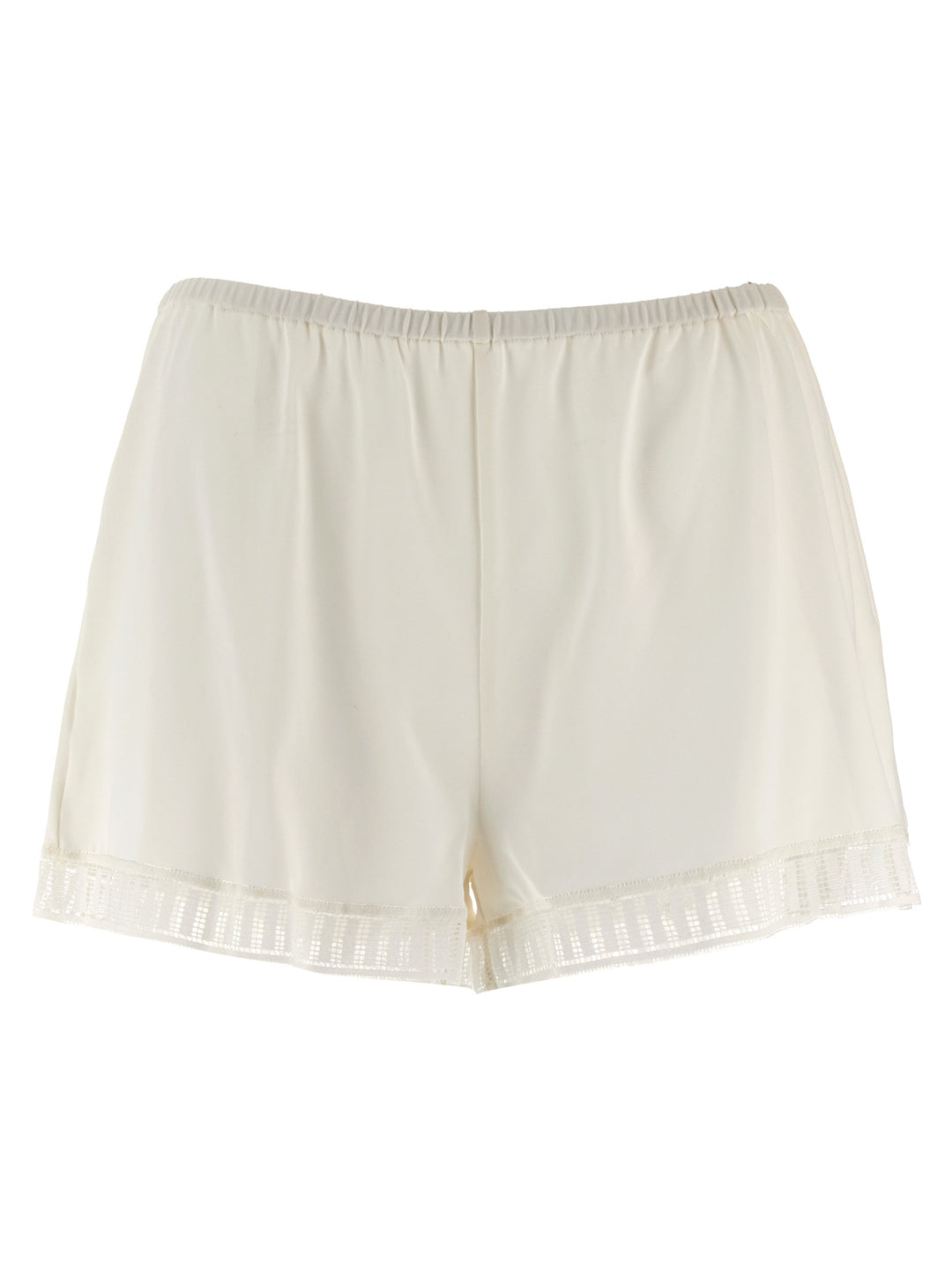 Sylvie Graphic Bermuda, Short White