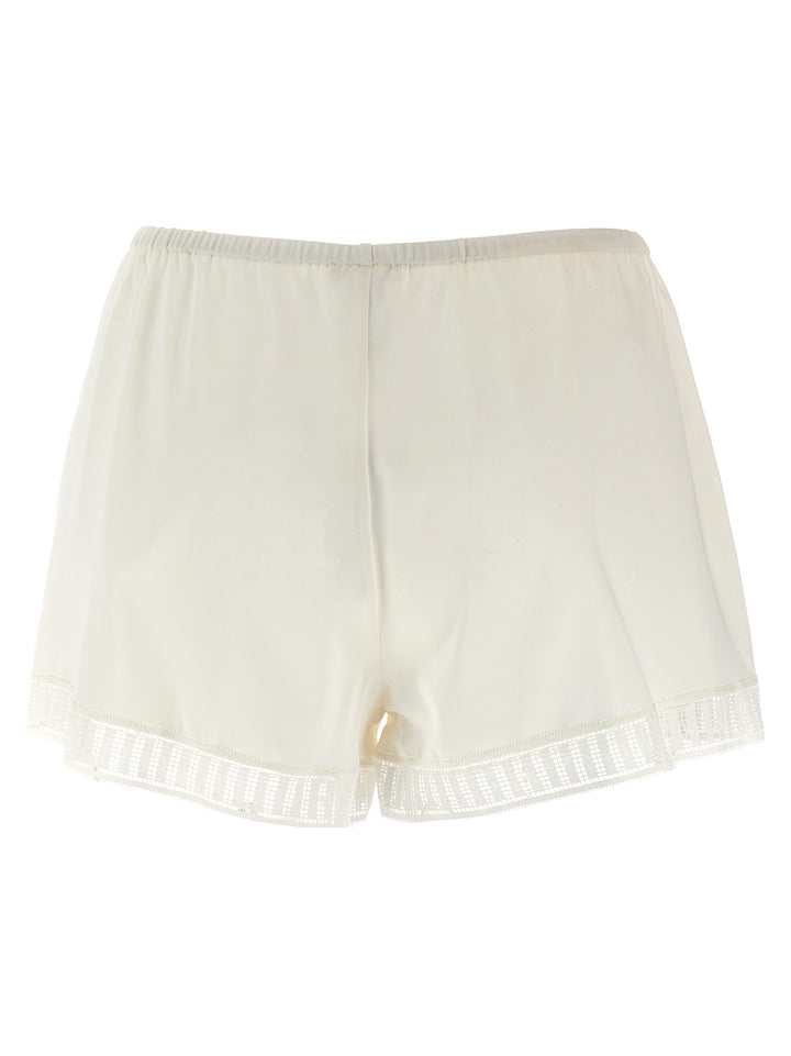 Sylvie Graphic Bermuda, Short White