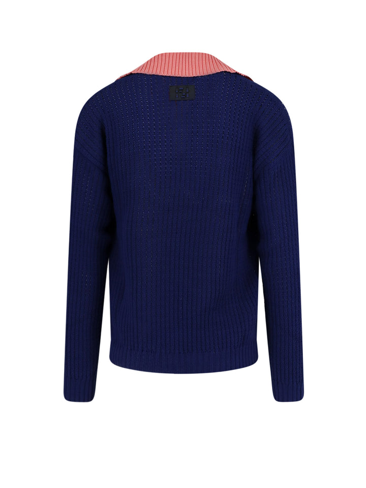 Fendi Sweaters - BLU INK+PEONIA | b1b6953f33044e347e2be5d73254f3948644df74