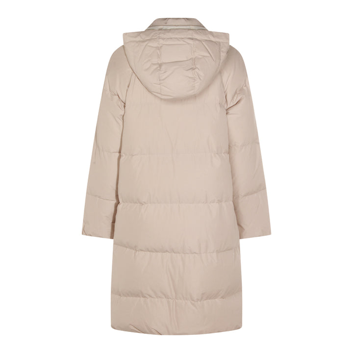 Brunello Cucinelli Coats - DOVE GREY | 2d95a9230d6bf07e3cbe79d449ae3196a2f03ec0