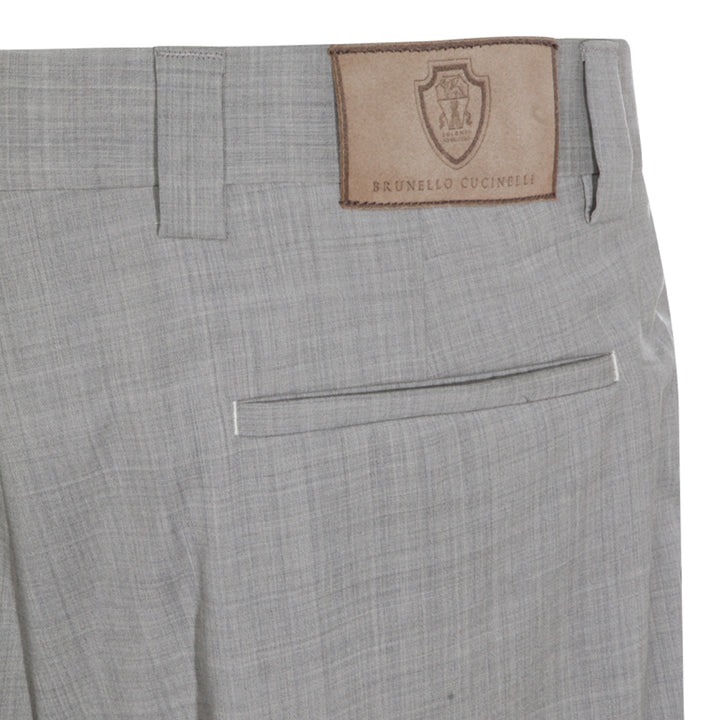 Brunello Cucinelli Trousers - PERLA | 2ade9dfa70ce09304f02696d0a20048e1a769b32