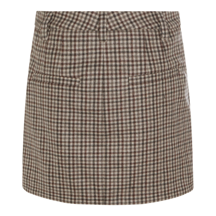 Brunello Cucinelli Skirts - BEIGE/MARRONE/BROWN | 76a580d4c1d6b84b731d3ca997e54a1d83a07c78