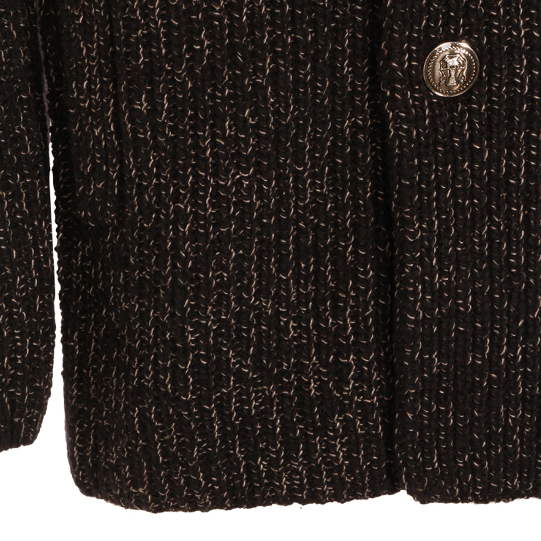 Brunello Cucinelli Sweaters - NERO/CORTECCIA+CORTECCIA | 4214d44a01ef96c3e1f76dfca1f85608a3ea5c1c