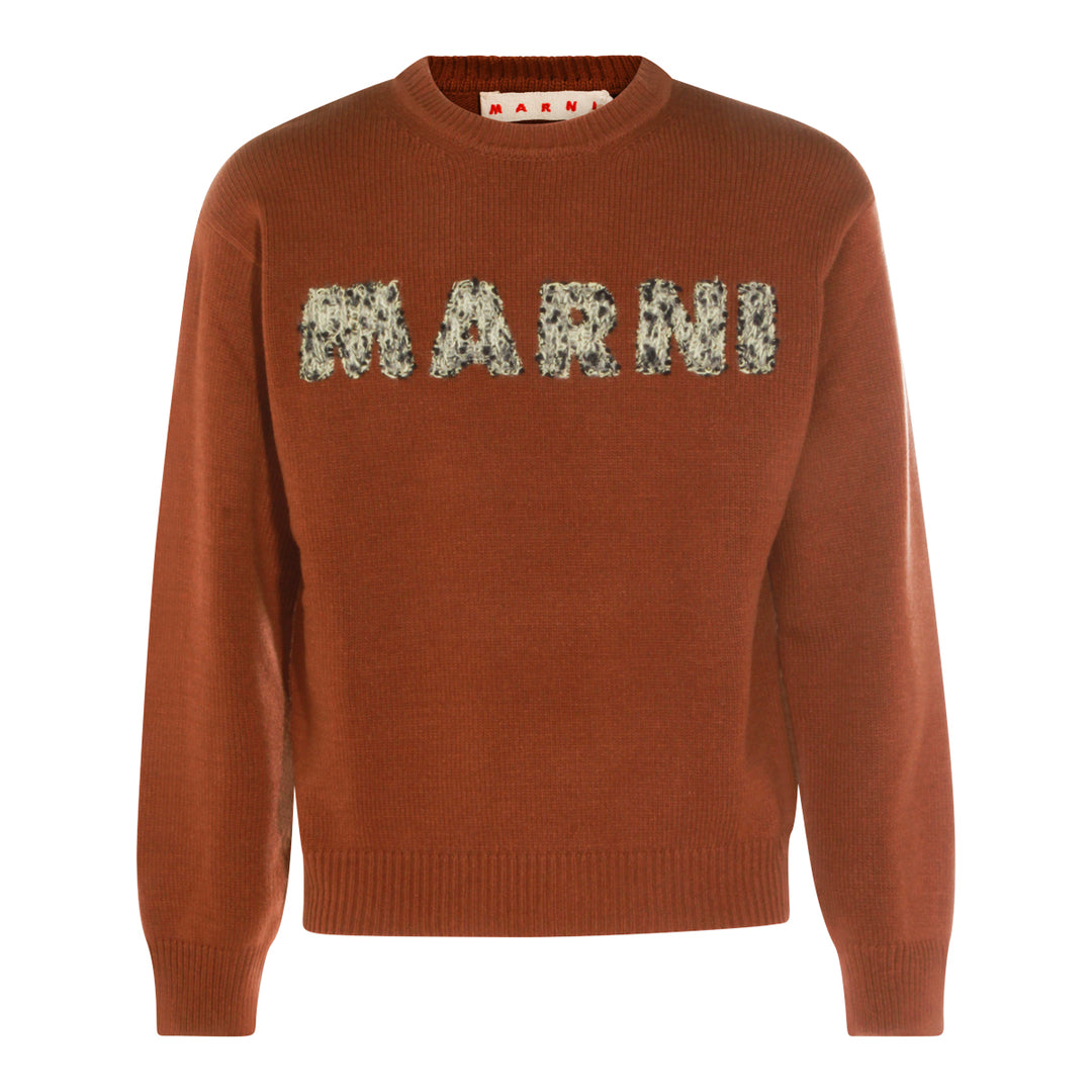 Marni Sweaters - MAROON | 22bd1d2e44dac9d99a5bb6f77b5347e4195f7a7f