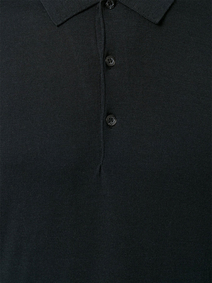 John Smedley Polo neck - Black | 8e0a0097d02f65d29bb9926db462f9ef47b97d9c
