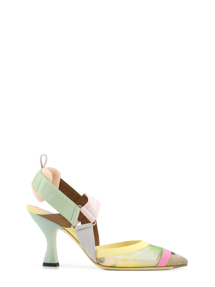 Fendi With Heel - VERL MULT ROSA CHIAR | b32c698d0c314054f5b2767d365f4da056e98db9