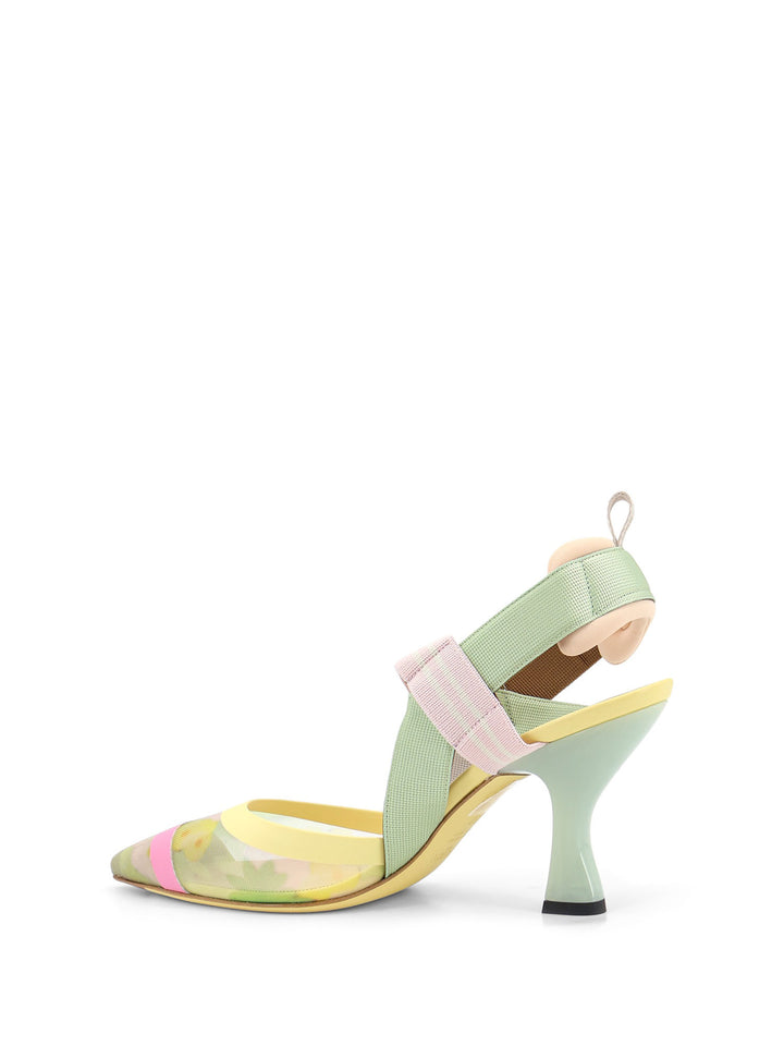 Fendi With Heel - VERL MULT ROSA CHIAR | e56d32ddabd5b47014a86664c86f22fc53c0cc4f