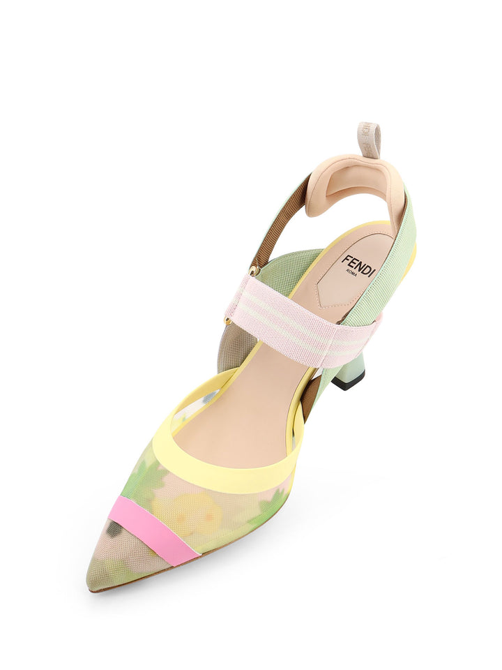 Fendi With Heel - VERL MULT ROSA CHIAR | 8e097616b663b2bab9d2bb43f8e74557c61c823e