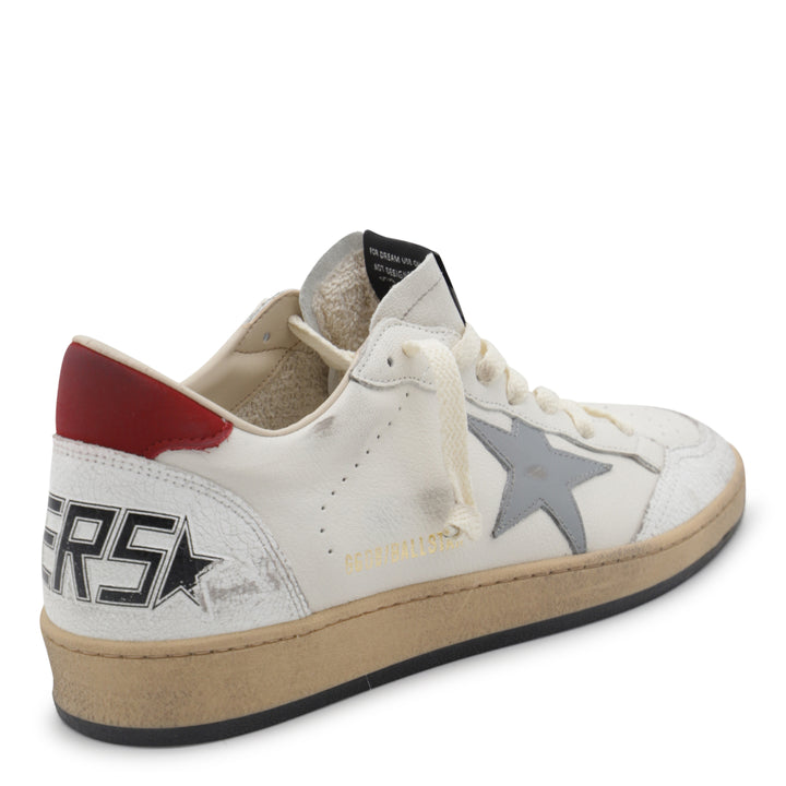 Golden Goose Sneakers - WHITE/SILVER BLUE/RED | dd76778dda337fa9ab692661e481d4a192a008c9
