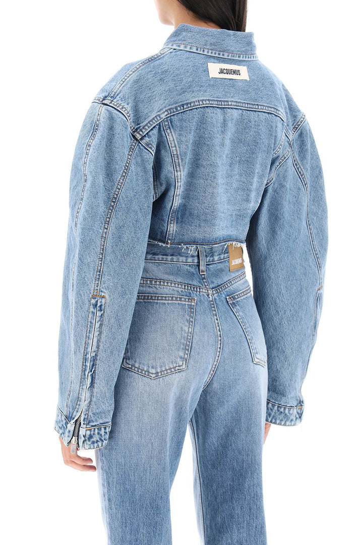 Le Haut De Nimes Cropped Denim Jacket