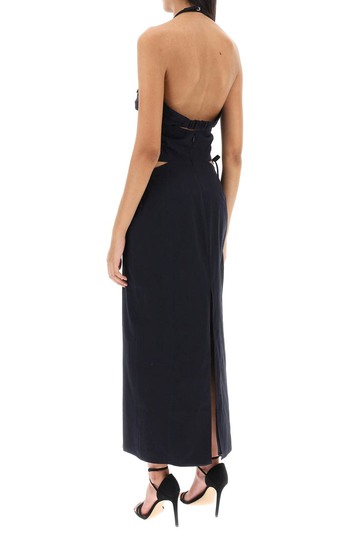 La Robe Ruban Cut Out Long Dress