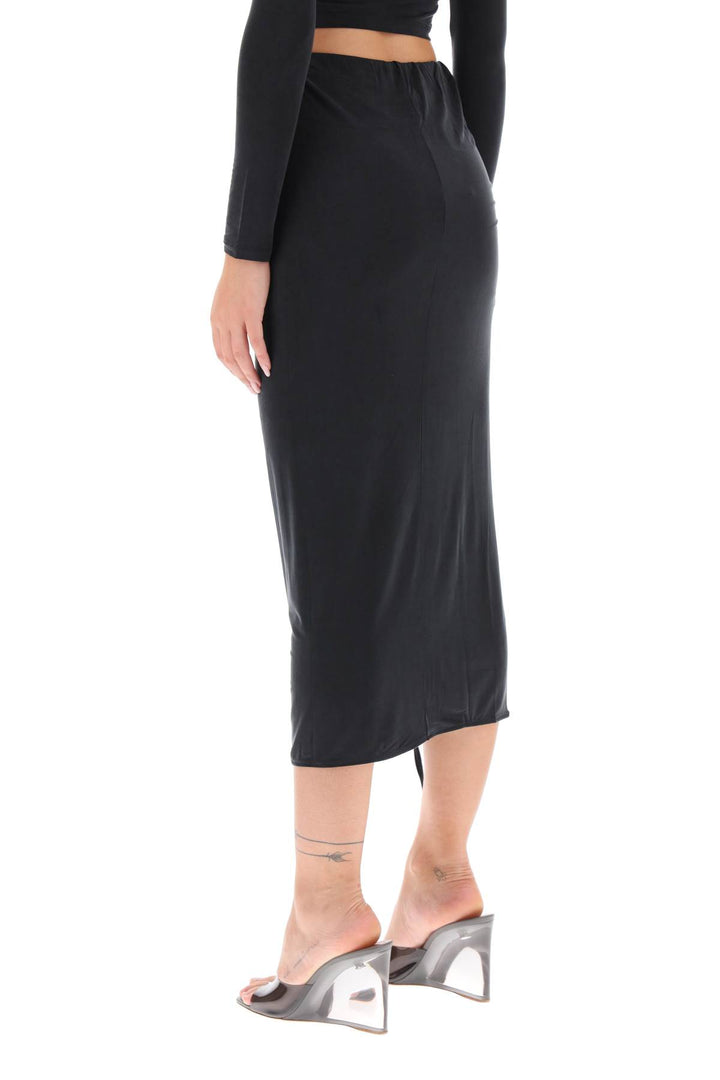 La Jupe Pareo Croissant Midi Skirt