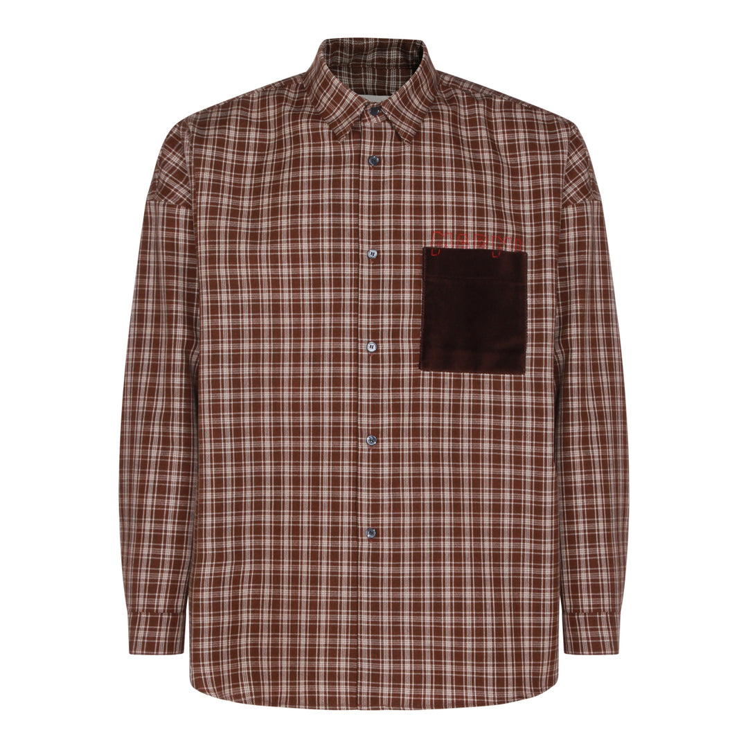 Marni Shirts - MAROON | 777a5207e3af88e6ab891c4a2e7ad9ca6110e20b