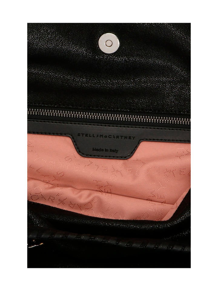 Stella Mccartney Tote Piccola Falabella Hand Bags - Black | 617ccd852c1305d20226360981979c0c2387fb35