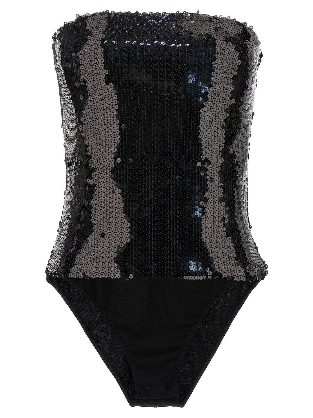 Sequin Bodysuit Underwear, Body Black