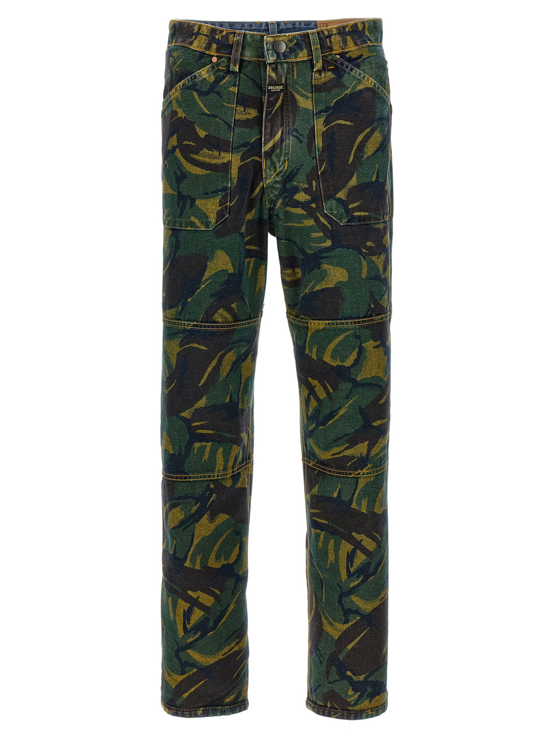 Camo Reversible Jeans Blue