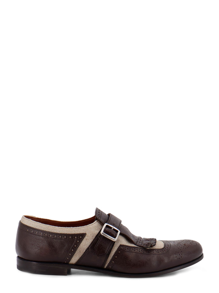 Church'S Flat shoes - Ebony ecru | cf3506edffed4e08233e193056acc665113287e7