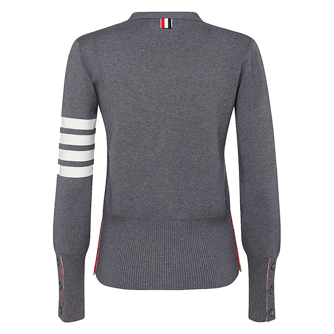 Thom Browne Sweaters - MED GREY | 935d42636e0d4db744d334d78664c2c66616a2d8