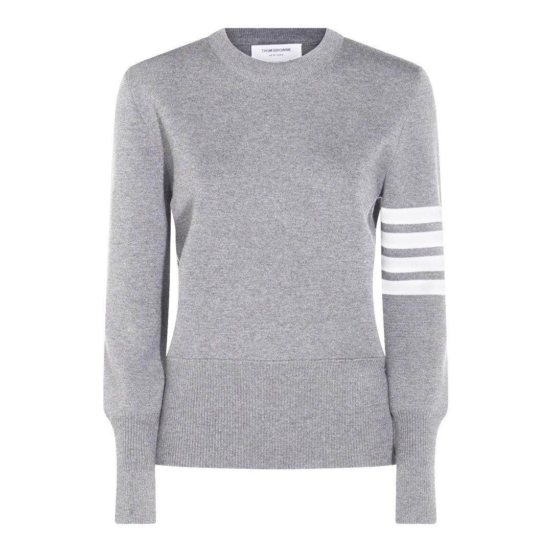Thom Browne Sweaters - LT GREY | 1399eaf6f188c1fcbdf8570fa6a9cfa804e9a01d