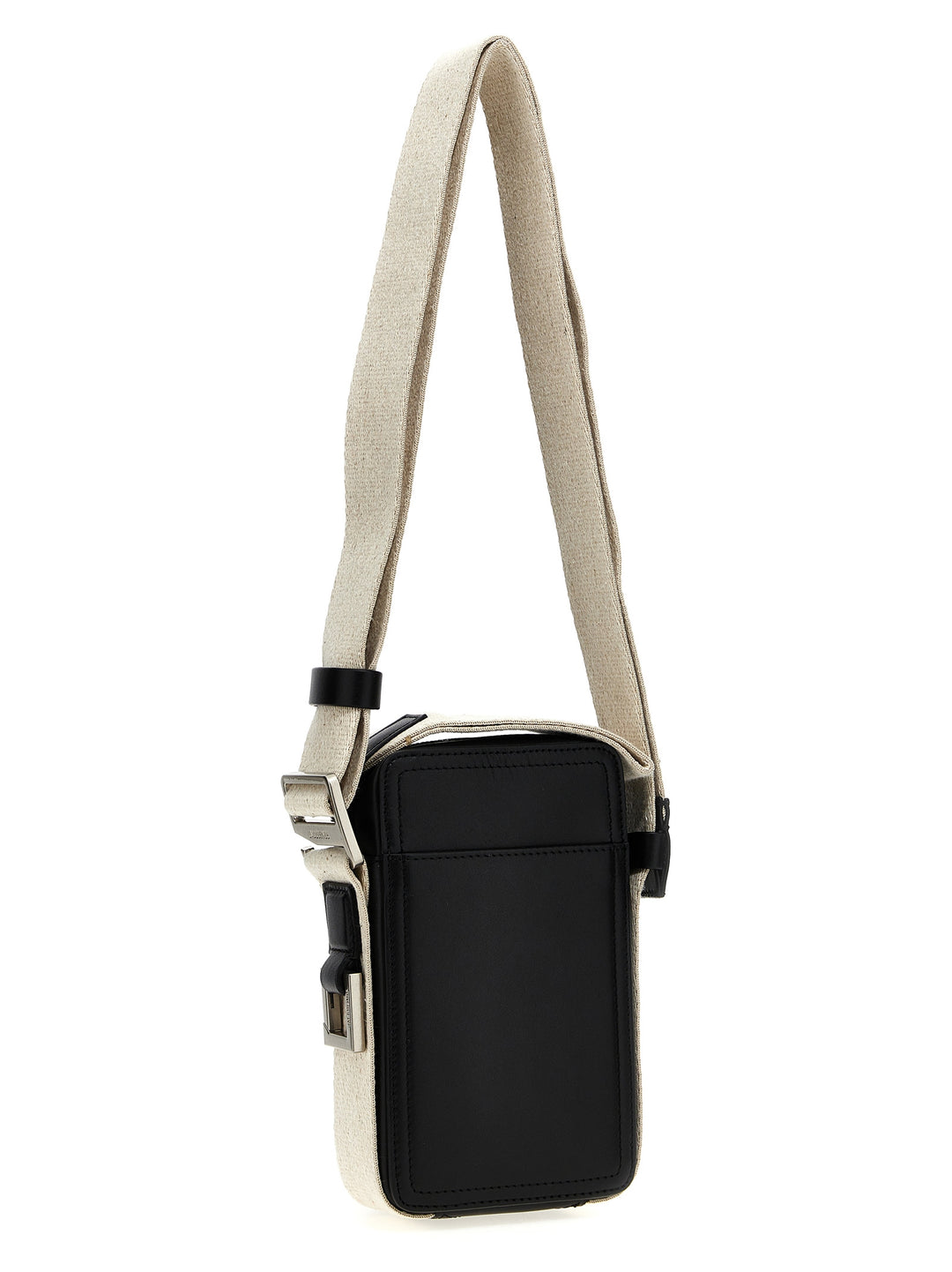 La Cuerda Vertical Crossbody Bags Black