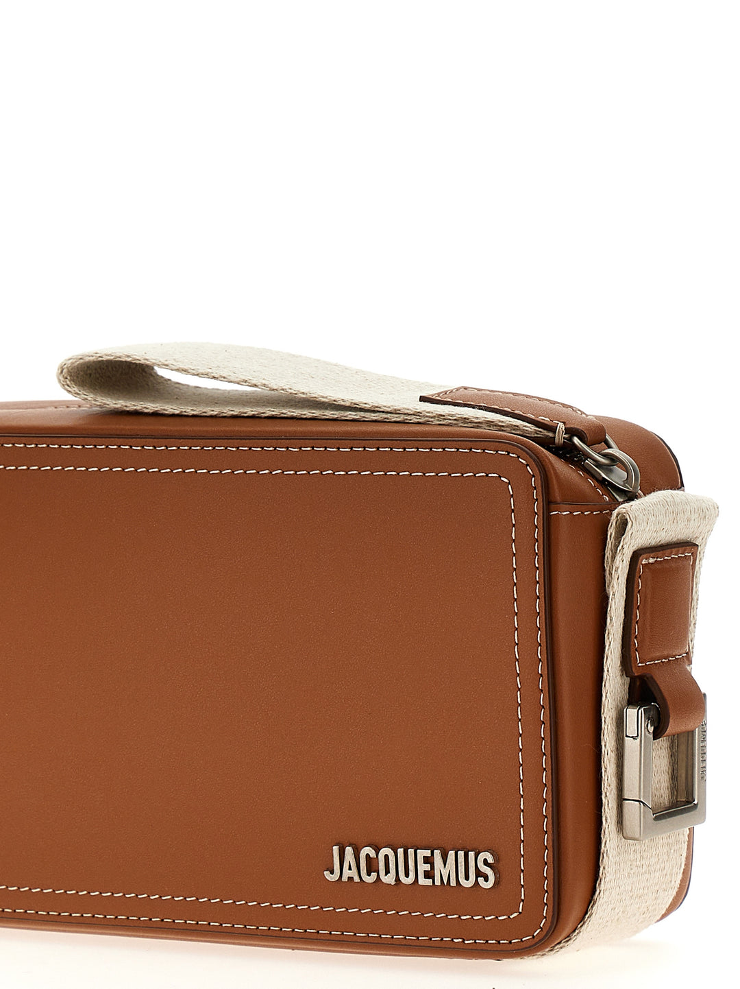 Le Cuerda Horizontal Crossbody Bags Brown