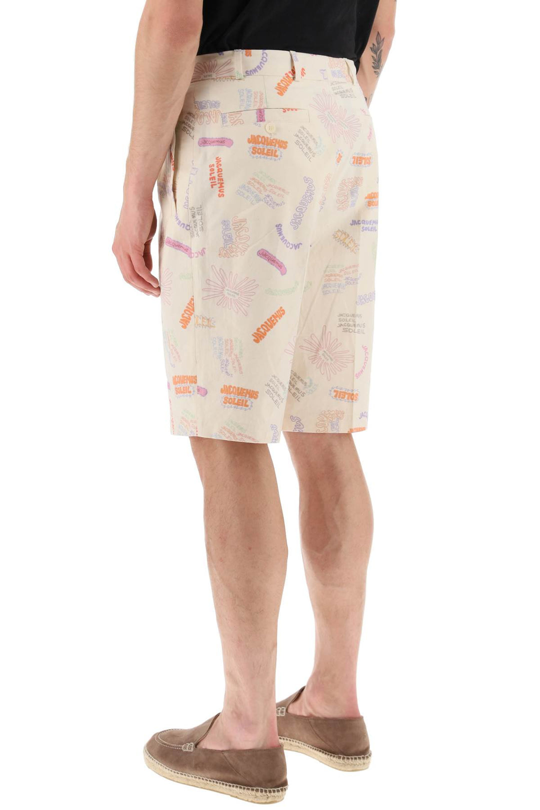 All Over Logo Lettering Shorts