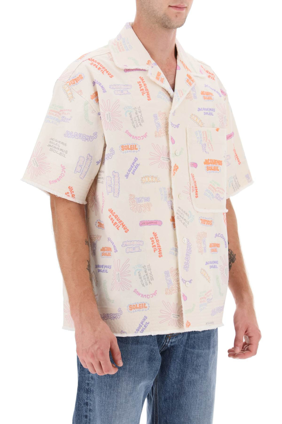 'La Chemise Artichaut' Short Sleeve Shirt