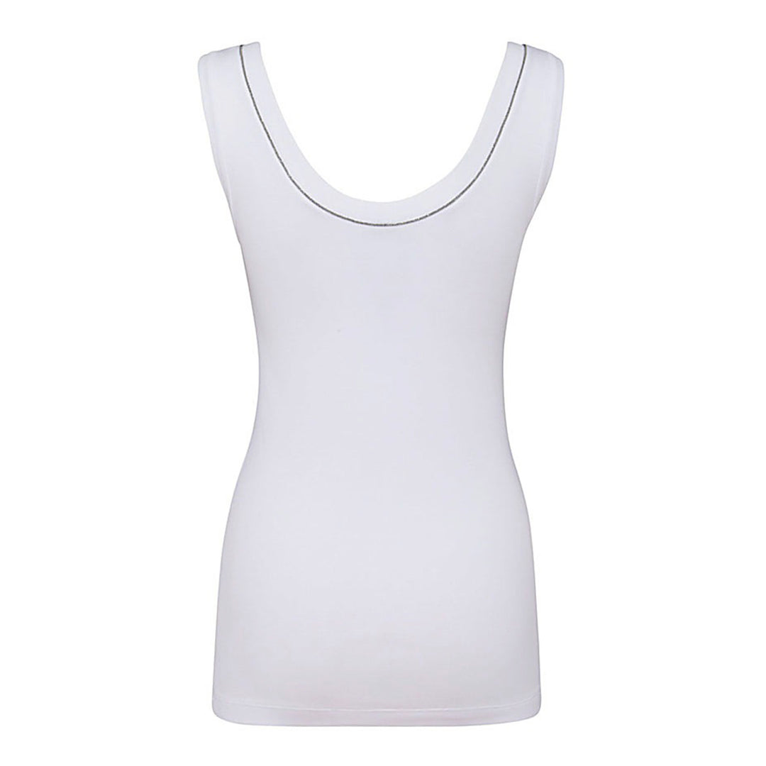 Brunello Cucinelli Top - BIANCO | 0ce734201d0a6ba5c53aca2dae99910cee12f886