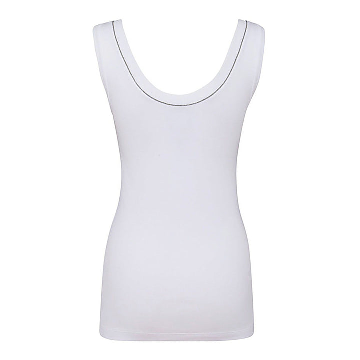 Brunello Cucinelli Top - BIANCO | 0ce734201d0a6ba5c53aca2dae99910cee12f886