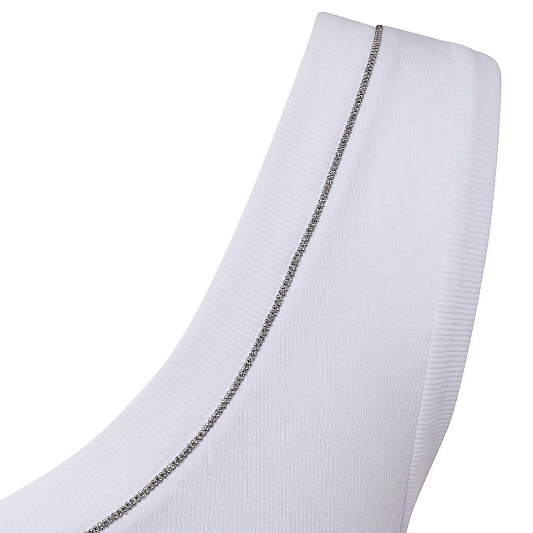 Brunello Cucinelli Top - BIANCO | 74fc8621f4c142e04d3bcbe5621e075795c0df6a