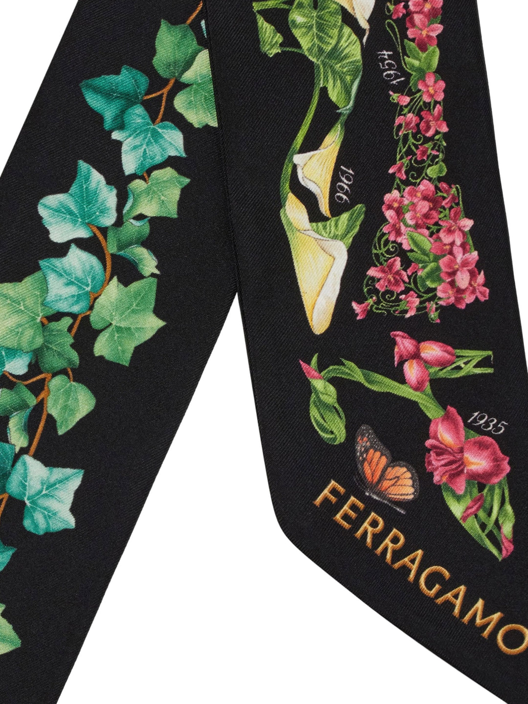 Ferragamo Scarfs - Neromulticolor | 433a3fd78721a018f7195c2298b19f21553d76b4