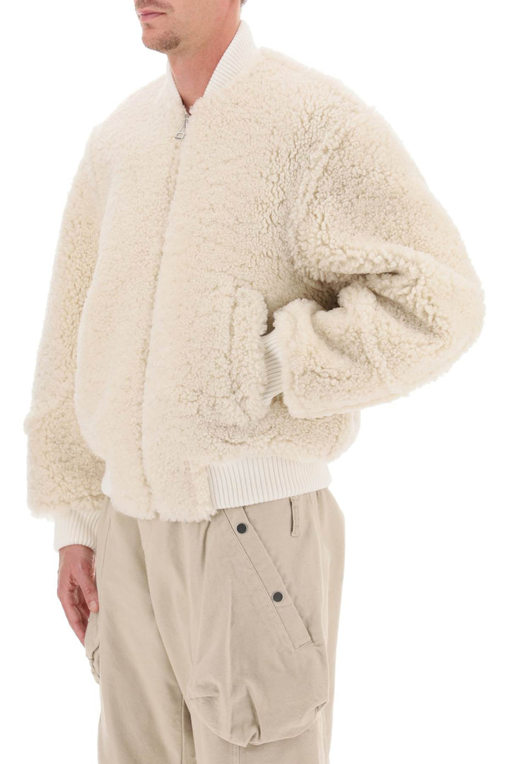 Le Blouson Pilou Shearling Bomber Jacket